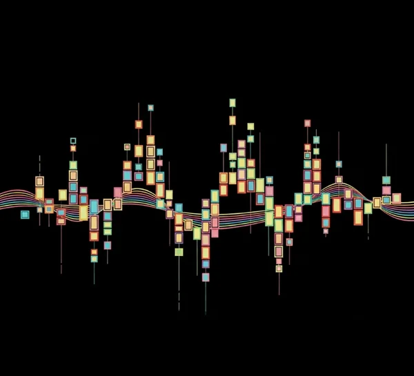 16分音符の分割を示すファンクのリズム例