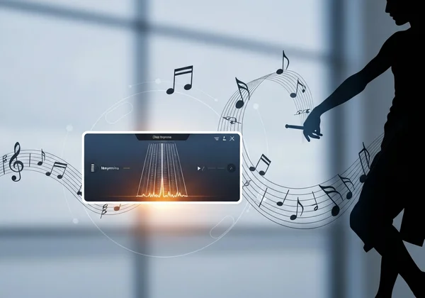 Online metronome interface, symbolizing a rhythm coach